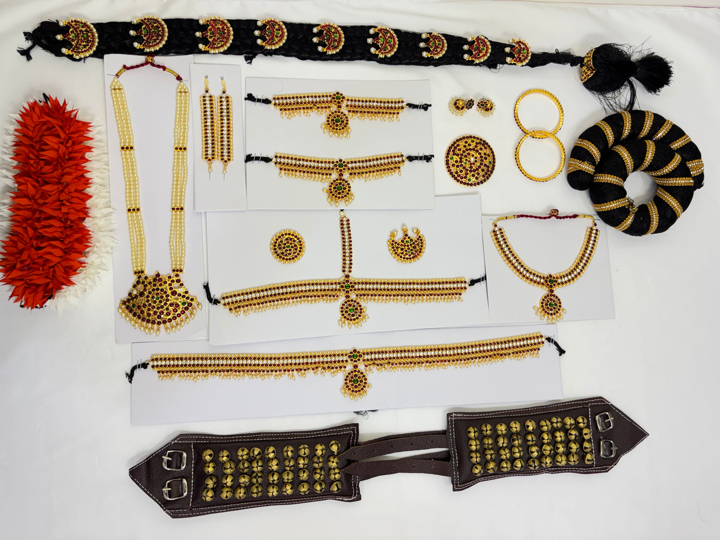 Buy Bharatanatyam Classical Dance Jewellery Full Set Jewel9Collections