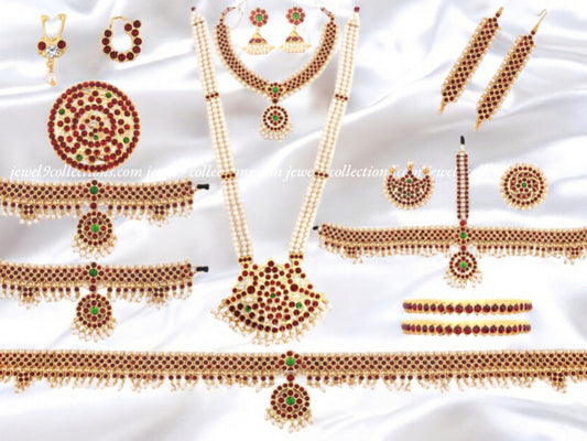 South Indian Bharatanatyam Dance Jewellery Set