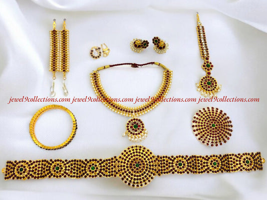 Bharatanatyam Dance Jewellery Sets - Cultural Heritage Jewel9Collections
