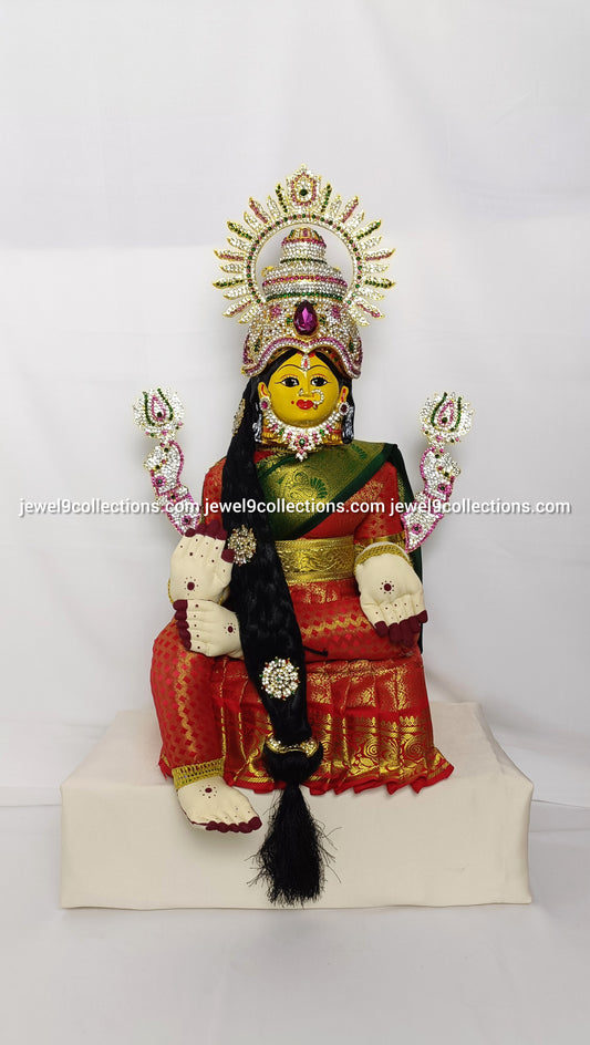 Traditional South Indian Lakshmi Idol