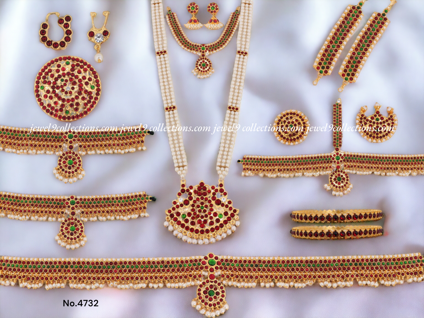 Indian Traditional Classical Dance Jewellery by Jewel9collections by Jewel9collections
