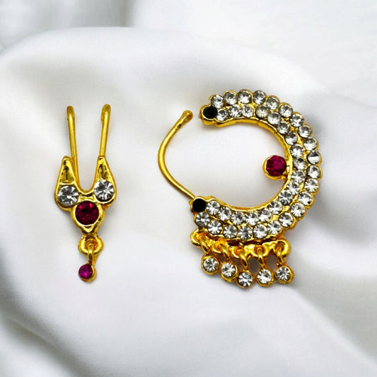 Bharatanatyam Nose Ring