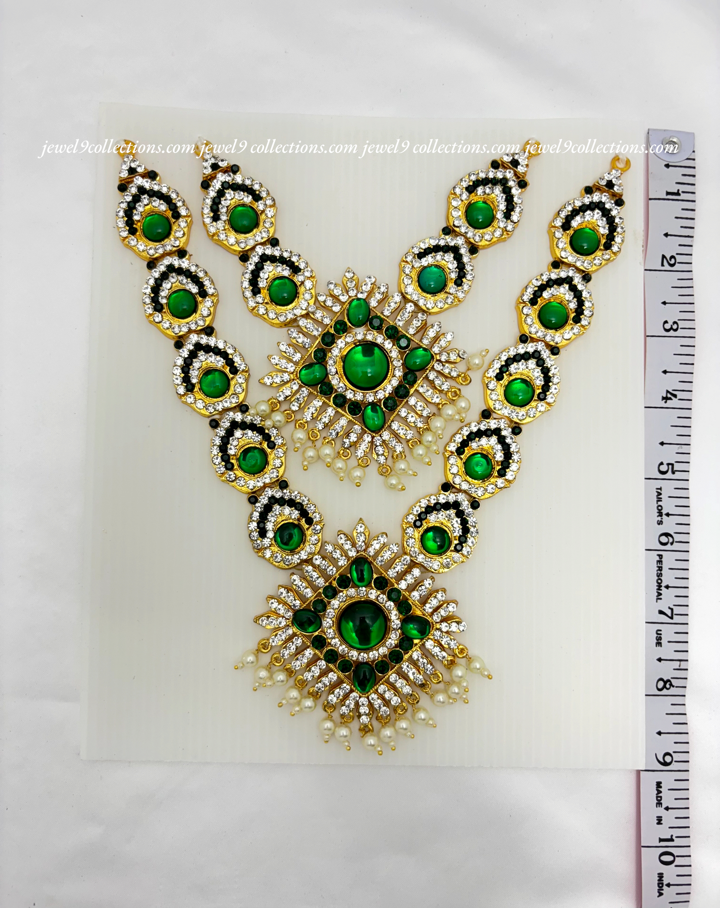 Deity Decorative Long Necklace - Timeless Beauty Traditional Indian Designs