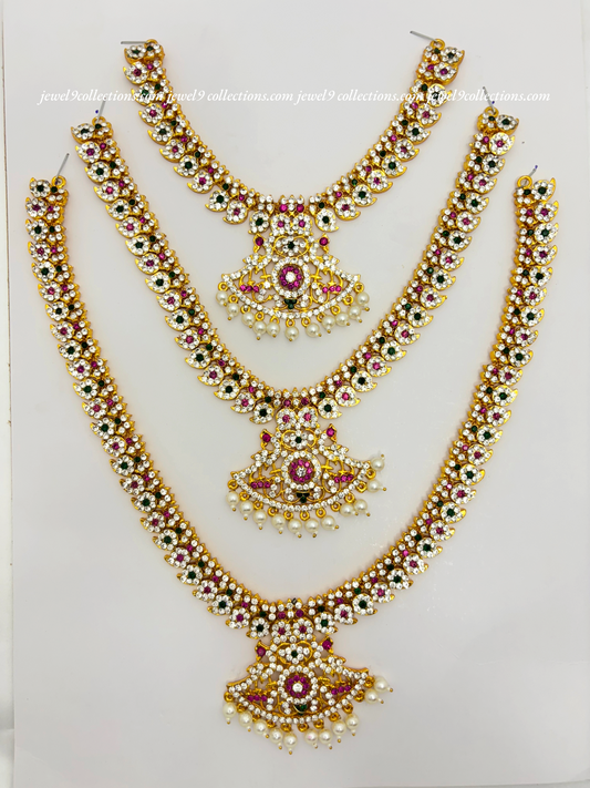 Explore Divine Jewellery for Goddesses Elegant  Multi stone Jewellery For Jewel9collections