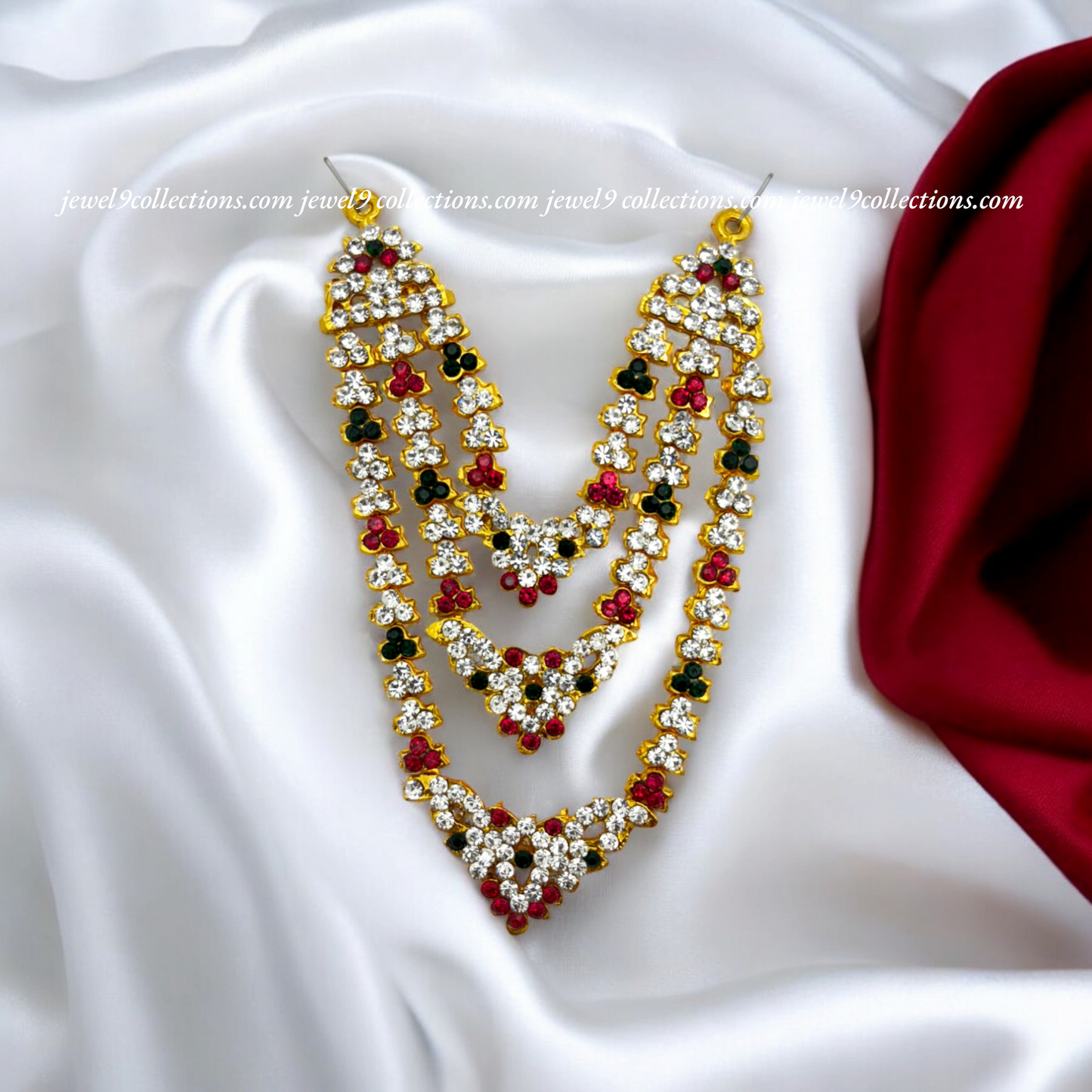 Amman Necklace 3 Lines 5 inch