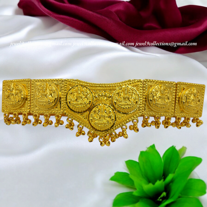 Bharatanatyam Dance Belt  Ornaments -Gold Plated Kamarbandh Big Size  from Jewel9collections
