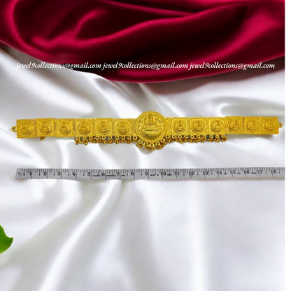 Bharatanatyam Dance Hip Belt - Vadiyanam Divine Temple Jewelry