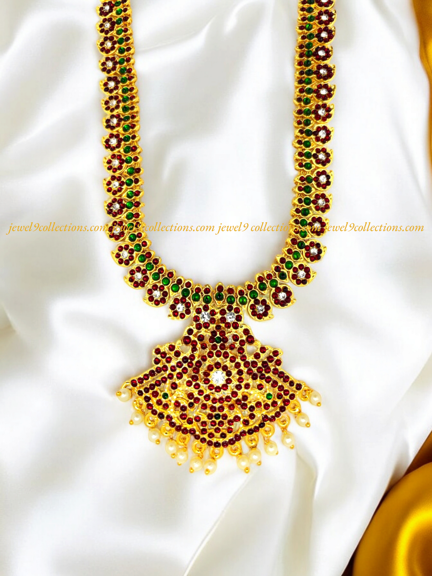 Indian Bharatanatyam Long Necklace