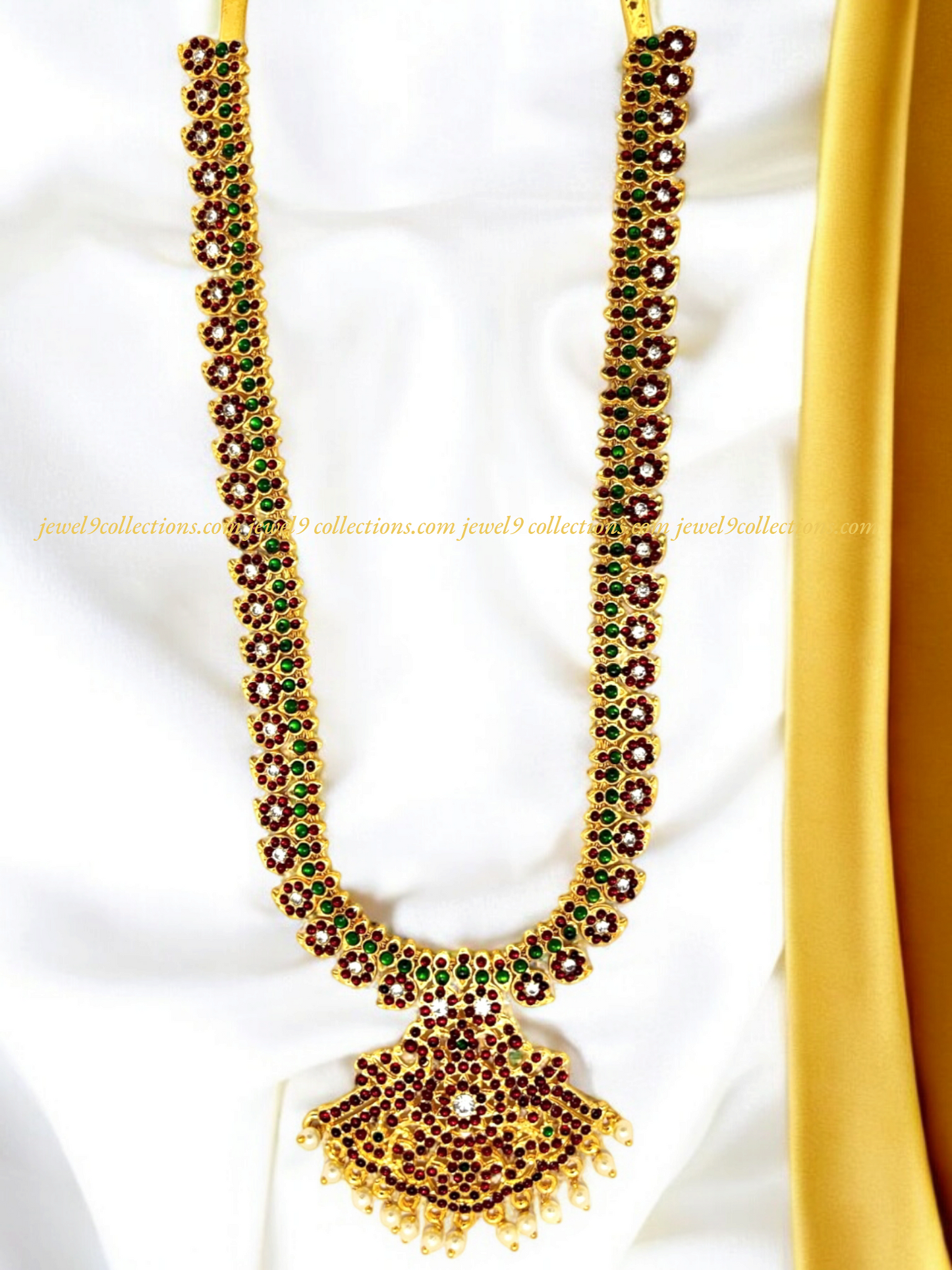 Indian Bharatanatyam Long Necklace