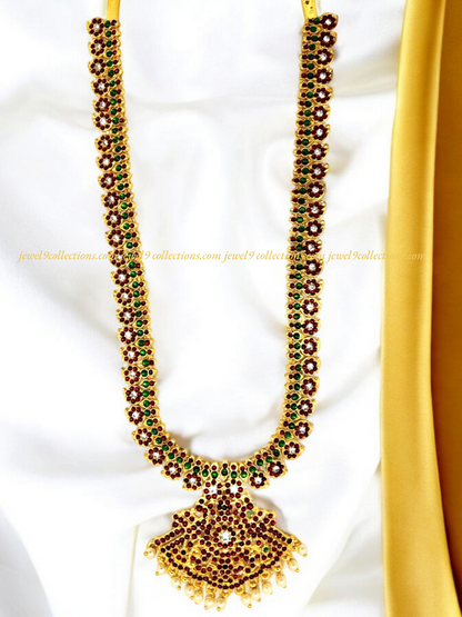 Indian Bharatanatyam Long Necklace
