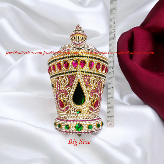 Radha Krishna mukut Big Size
