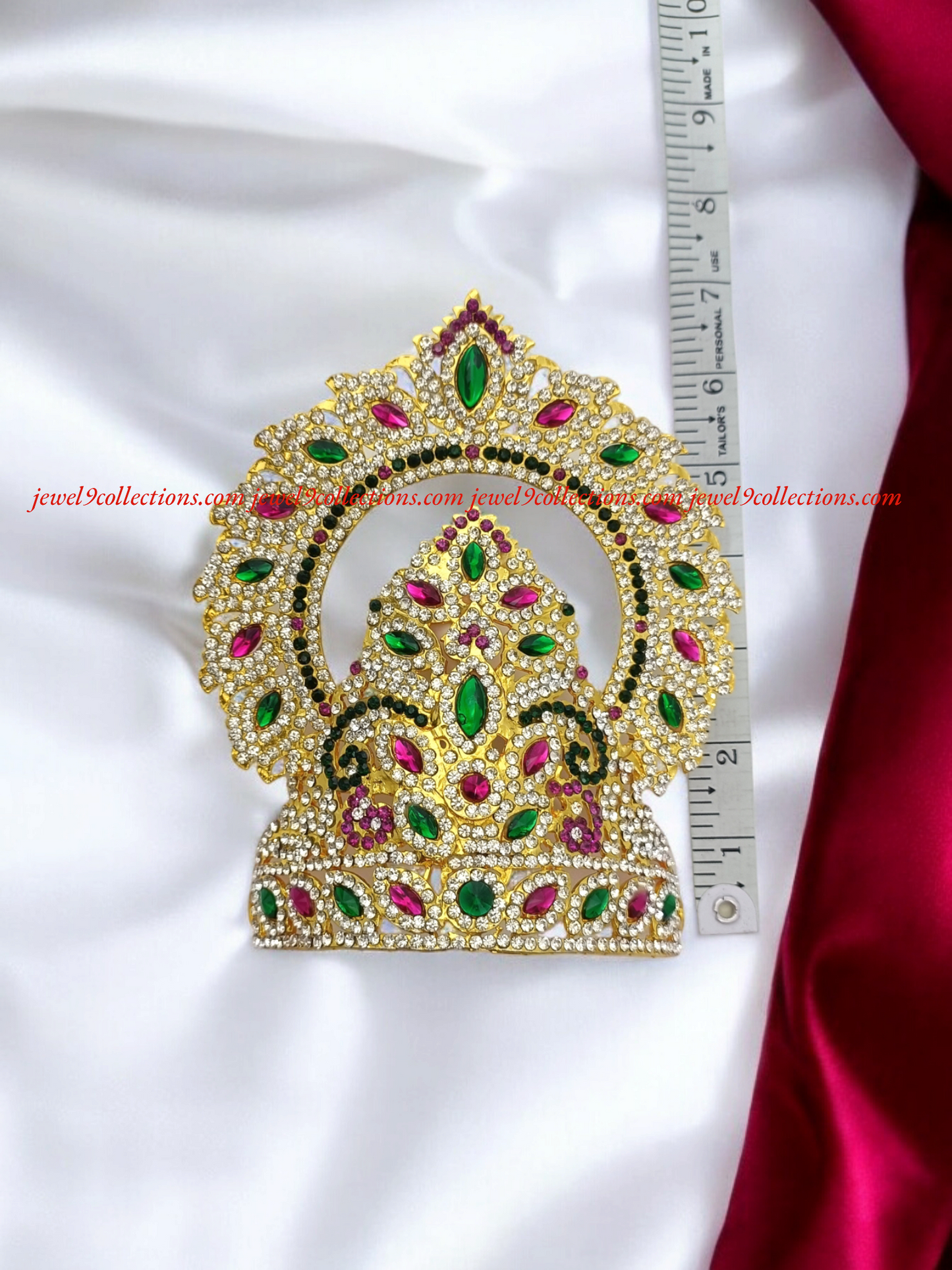 Sacred Crown Mukut for God Idol