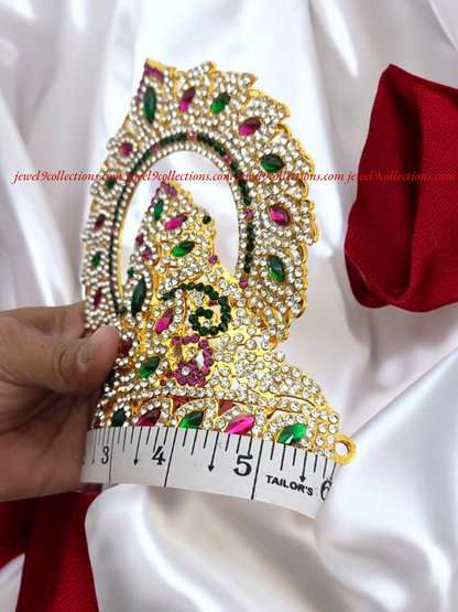 Sacred Crown Mukut for God Idol