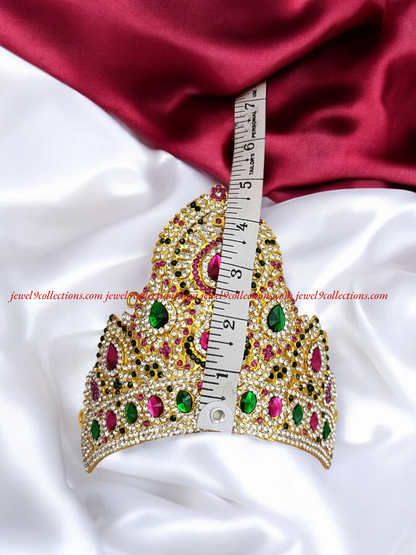 Mata Rani Mukut for God Goddess Idol