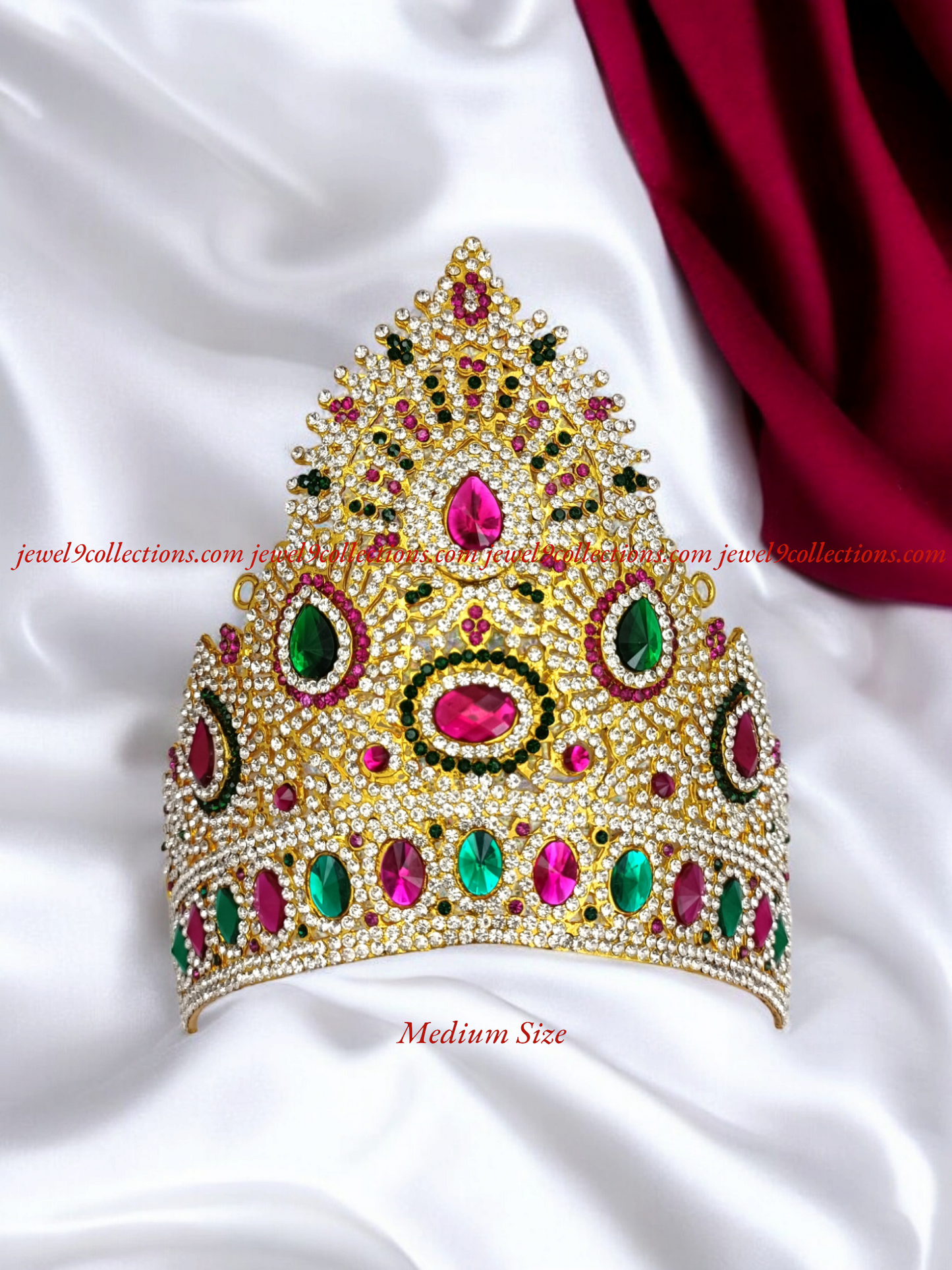 Traditional Mukut Kireetam for Deity
