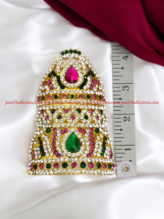 Ram Ji Mukut Crown For Temple Idol