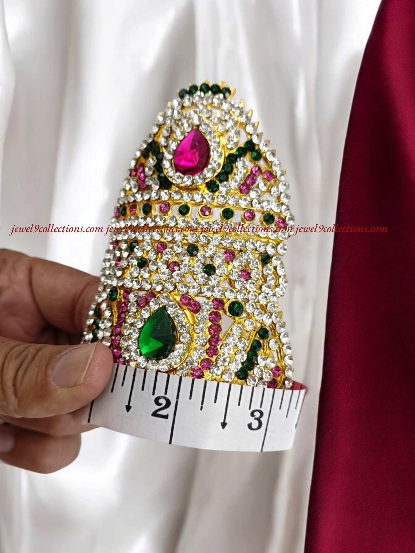 Ram Ji Mukut Crown For Temple Idol