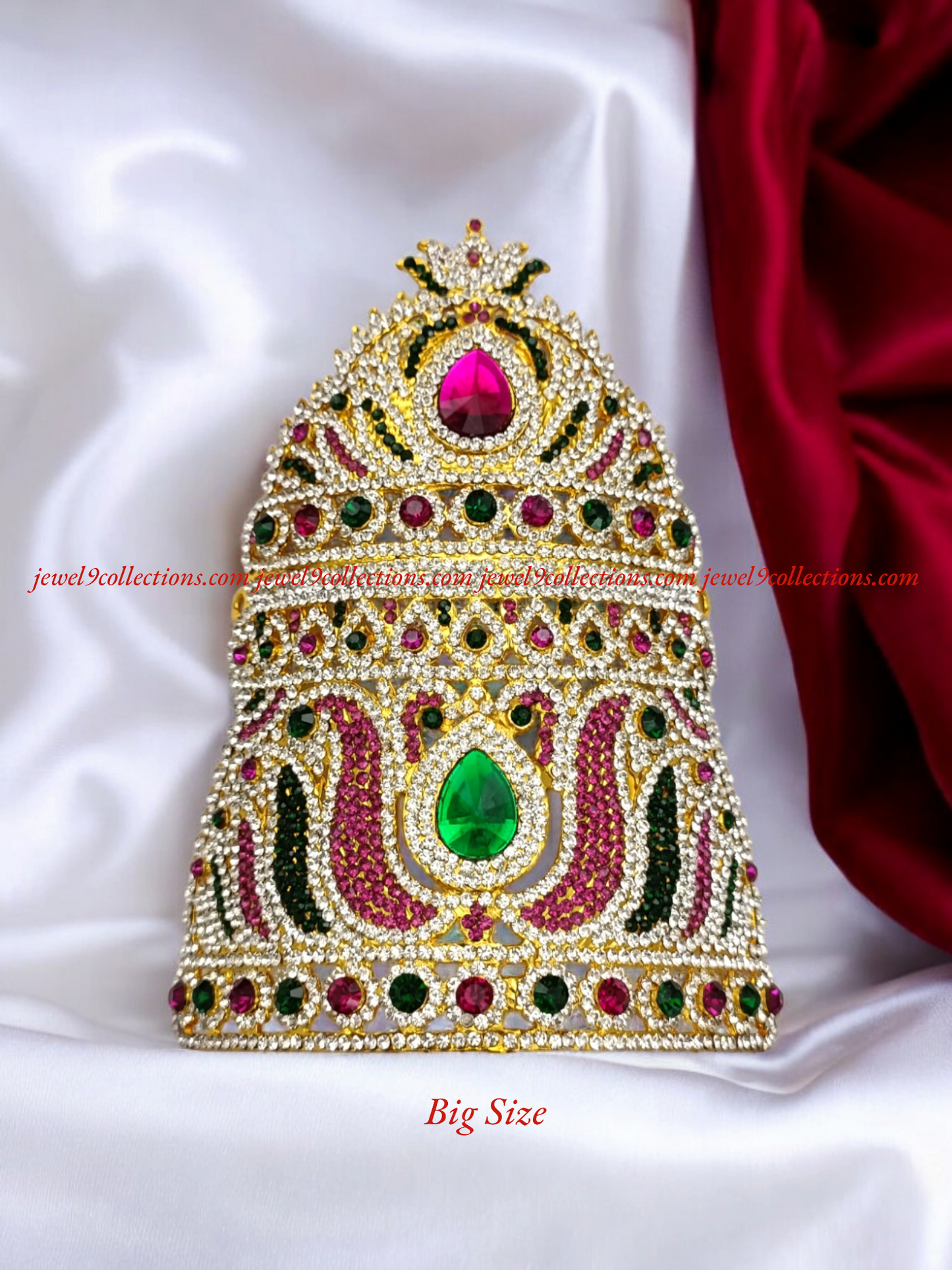 Divine Crown Mukut for Hindu God and Goddess