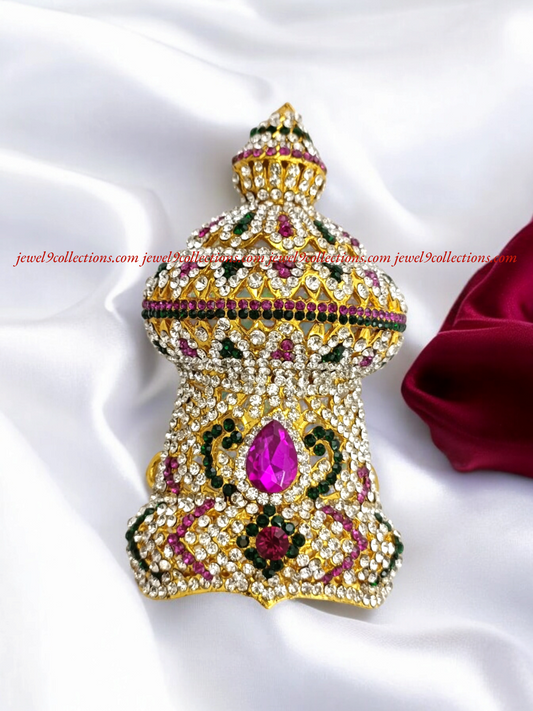 Divine Crown Mukut Kireetam For Hindu God and Goddess