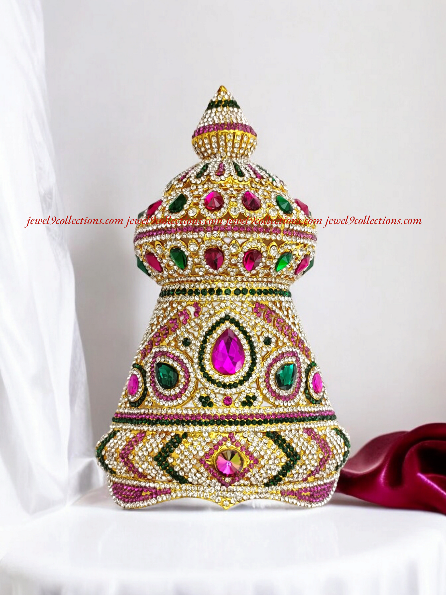 Goddess Amman Elegant Crown Mukut Kireetam
