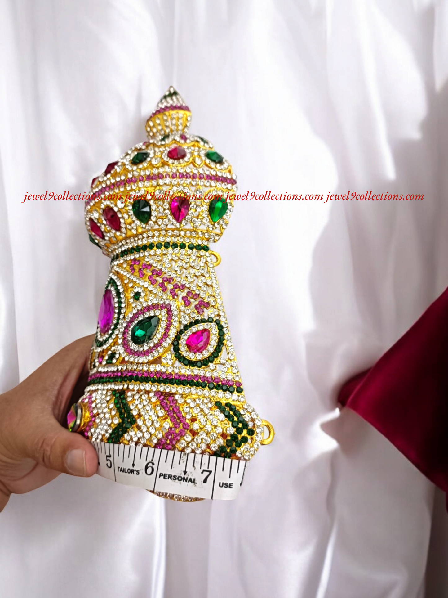 Goddess Amman Elegant Crown Mukut Kireetam