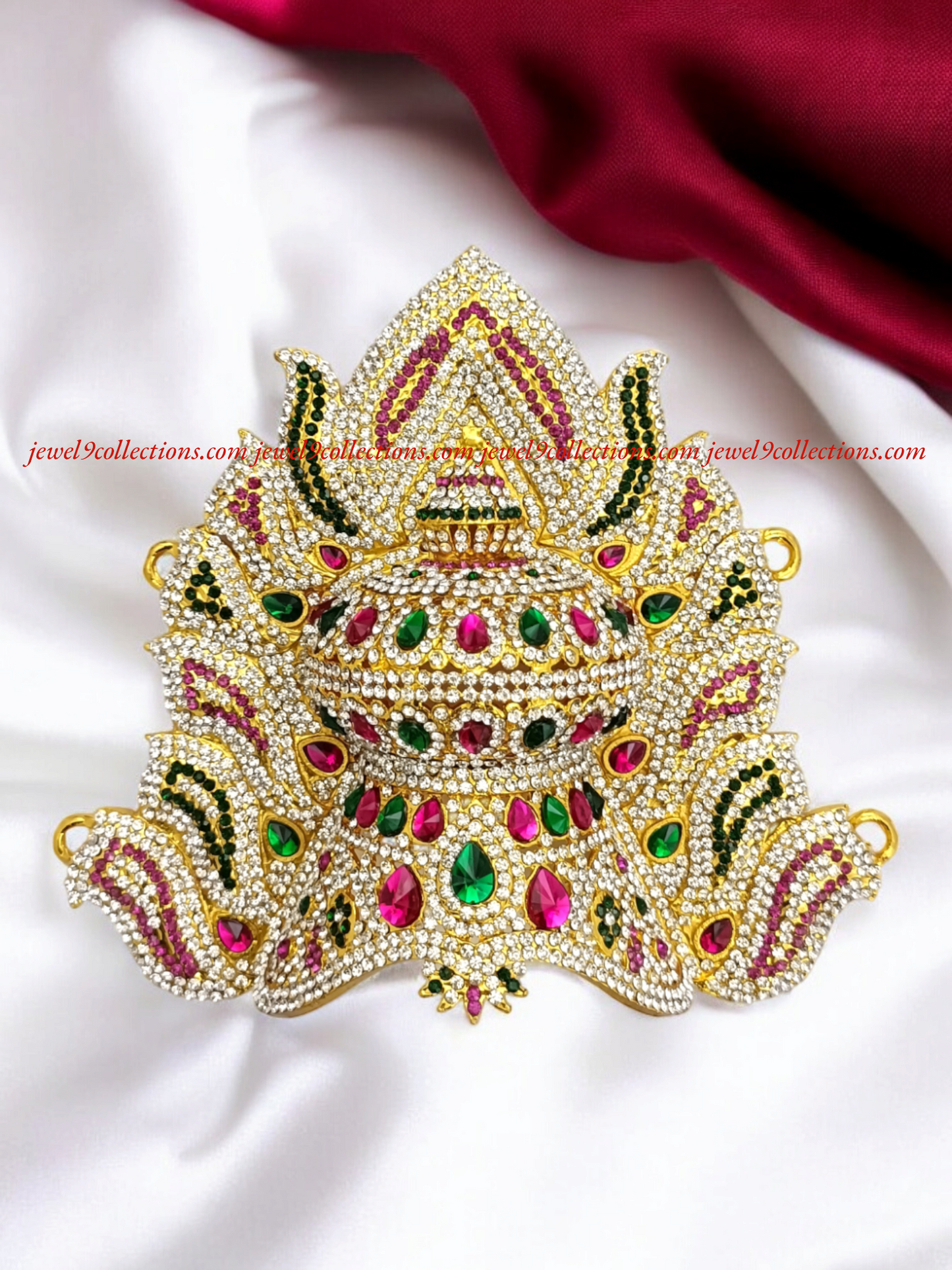 God Deity Crown Mukut - Sacred Adornments