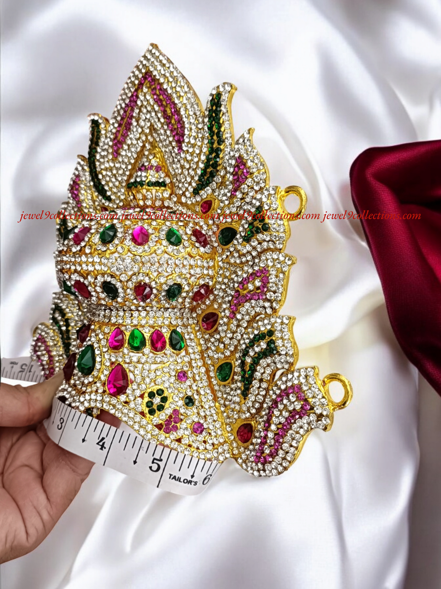 God Deity Crown Mukut - Sacred Adornments