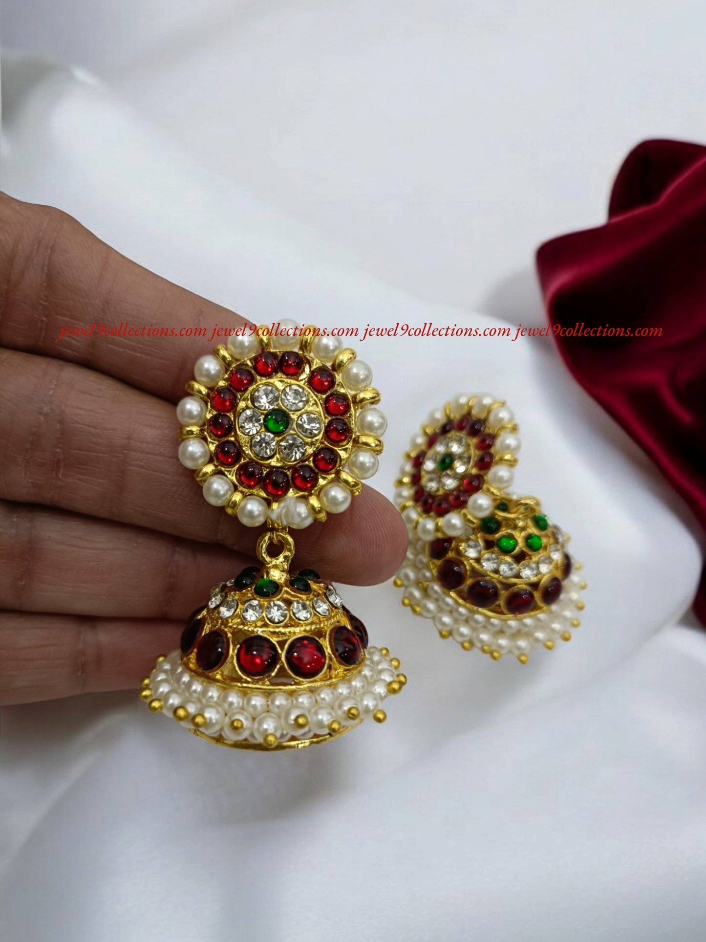 Antique Bharatanatyam Jhumka