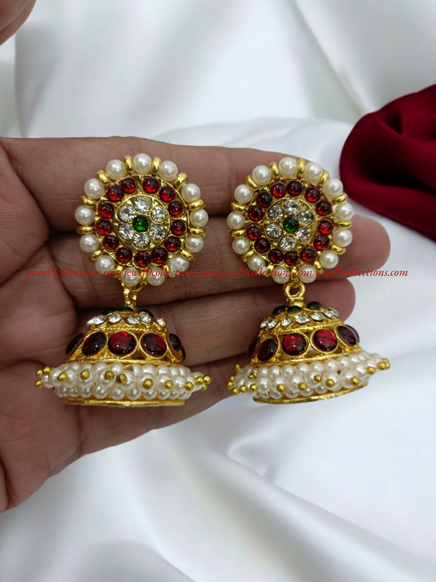 Antique Bharatanatyam Jhumka