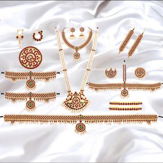 Classical "Kathak" "Katha" Dance jewellery set