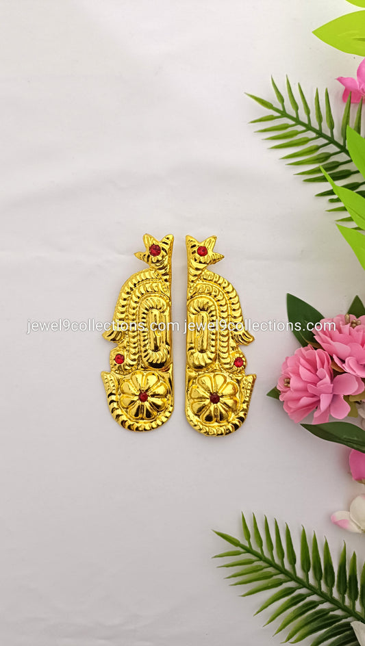 Amman Karna Pathakam - Earrings Gold Plated