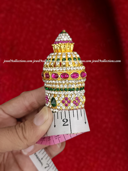 3 inch crown kreedam for God and Goddess