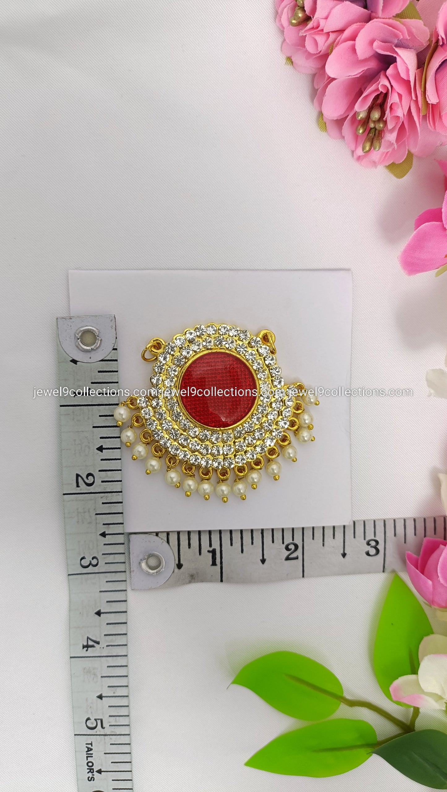 Lakshmi Mata Durga Mata Lockets Red colour H-2 # W-2.5