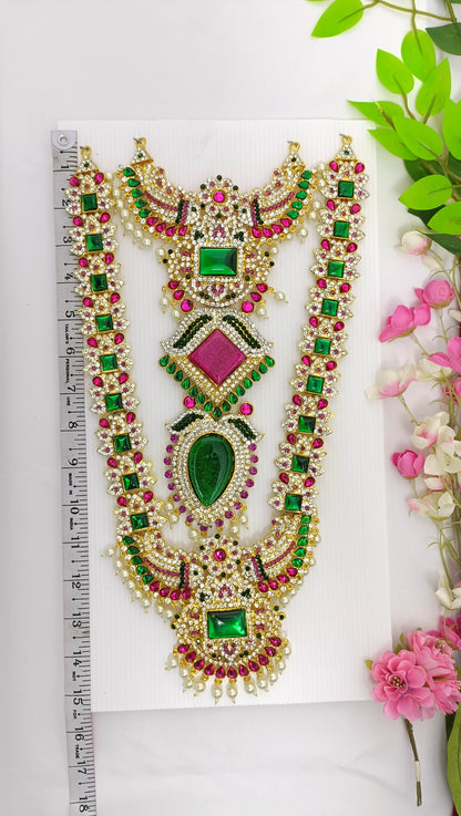 Traditional God & Goddess Long Necklace 15 inch