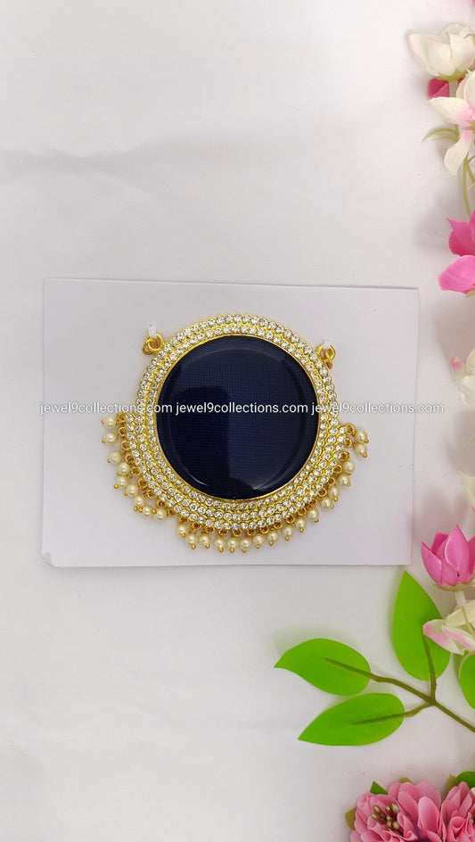 Deity God pendent Blue colour height 3.5 & width 3.75
