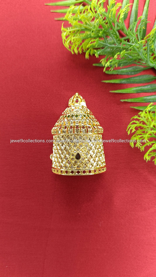 American Diamonds Half crown Height 5 cm - wide 3 cm