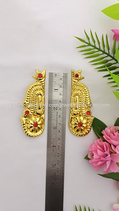 Sacred Deity Earrings - Karna Pathakam