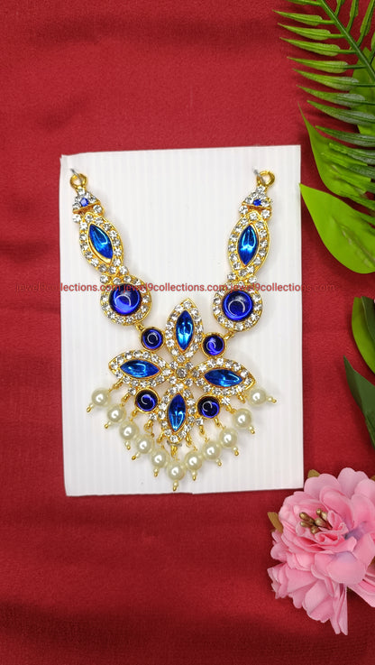 Traditional Deity Short Haram for Ammavaru Height 5 inch