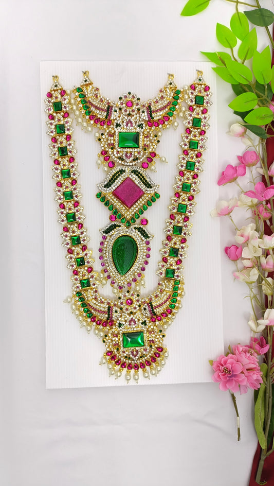 Traditional God & Goddess Long Necklace 15 inch