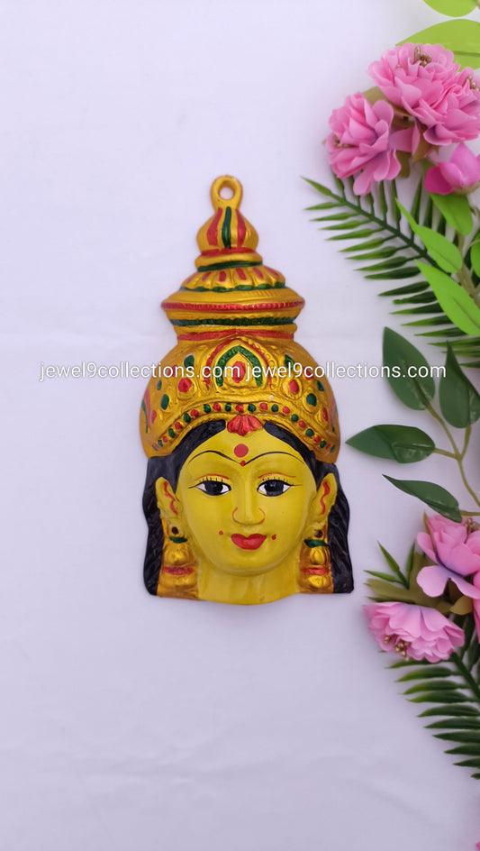 Varalakshmi  And Durga Mata Face 8 inch