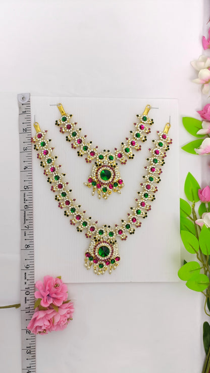 Varalakshmi Mata Kundan stones Necklace Divine Aura Shop now