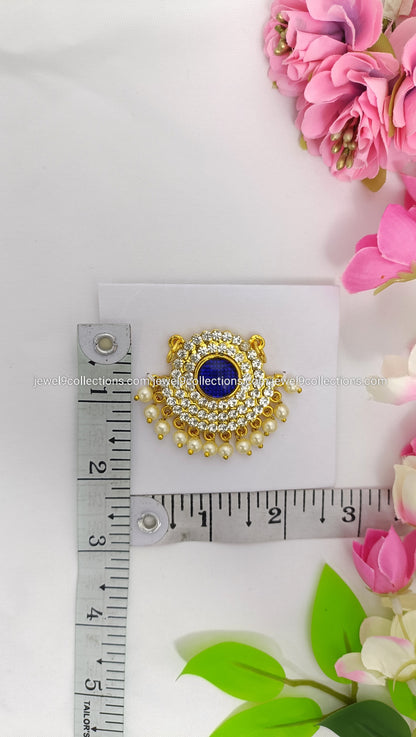 Deity Jewellery pendent Blue colour H-1.75 # W-2