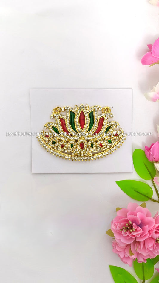 Lakshmi Lotus pendant surprise H-2.5 # W-4 inch