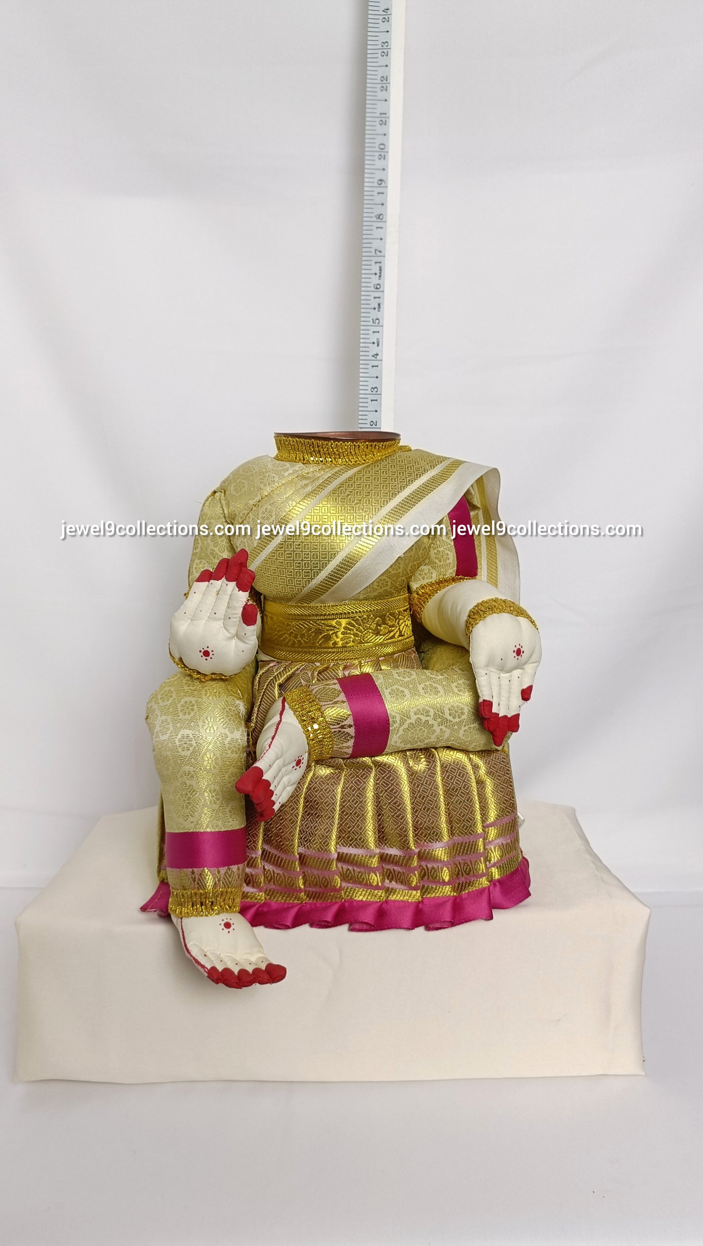Varalakshmi vratham Idol cream colour 12 inches