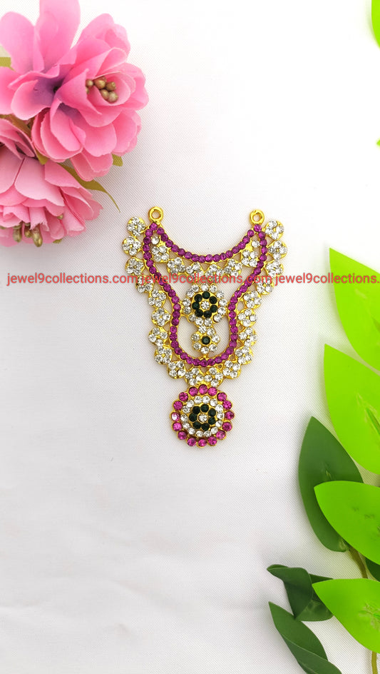 Goddess Lakshmi Short Necklace Height 3 inch