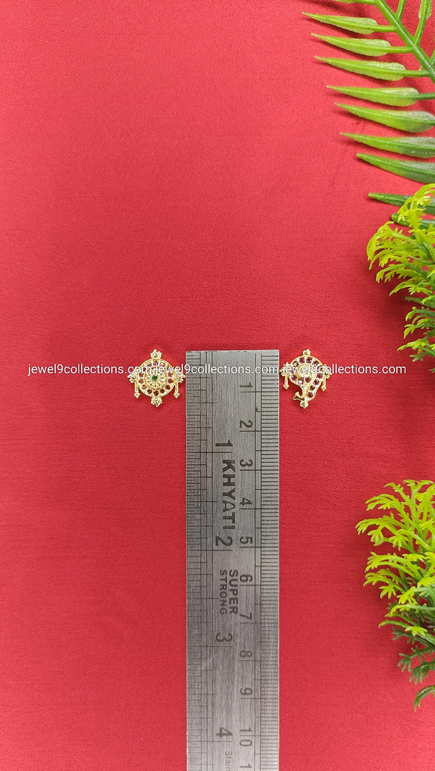 AD stone Shankar Chakram small size