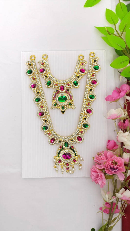 Goddess Lakshmi Traditional 10.inch Necklace from Jewel9Collections