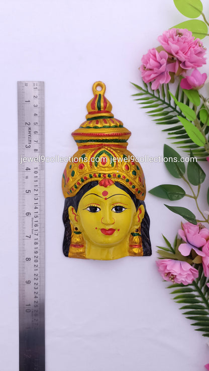 Varalakshmi  And Durga Mata Face 8 inch