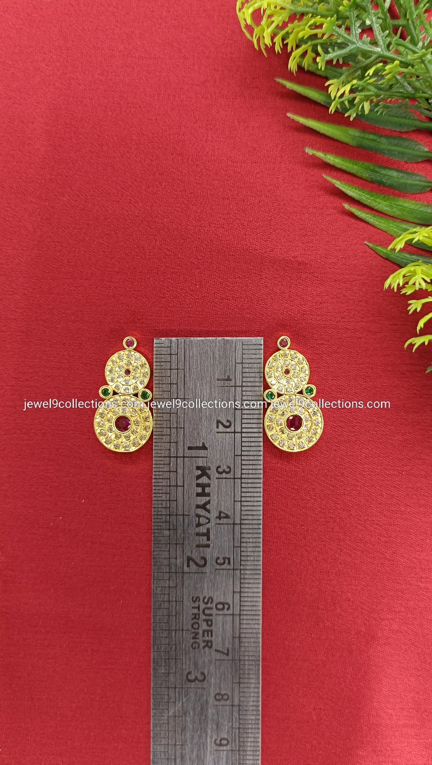 AD Stones karnapathakam Height 2.5 cm