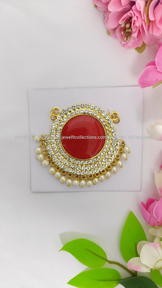 Amman Lockets Red colour H-2.5 # W-2.75